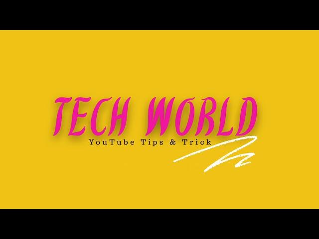 Channel Intro using Canva || Basic Intro | K.J Tech World