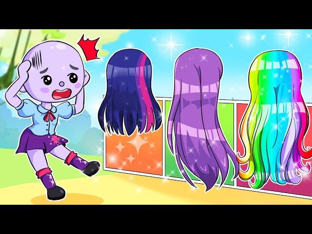 Equestria Girl But Curly Hair Made Me Famous | My Little Pony In Toca Life World | Toca Boca