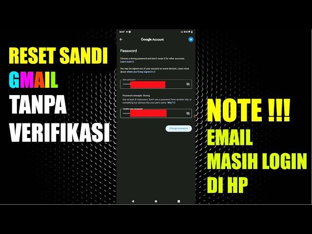 How to Reset Gmail Password on Android Easily Without Verification