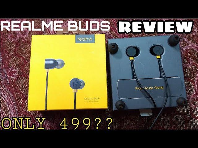 Realme Buds Unboxing and Review - Budget Earphones??