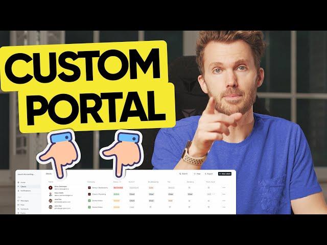 Accountants: Here's How to Build A Custom Client Portal 