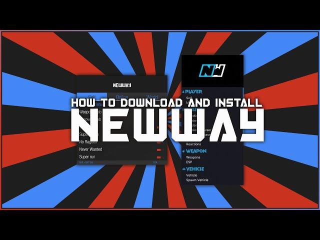 HOW TO DOWNLOAD AND INSTALL NEWWAY (GTA/RDR) I MODDING PALACE I GTA ONLINE I RDR2 ONLINE