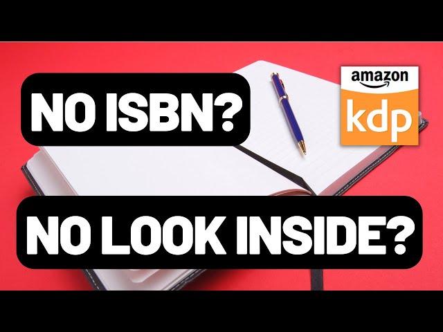 Changes to KDP! Publish Low-Content Books on Amazon WITHOUT an ISBN