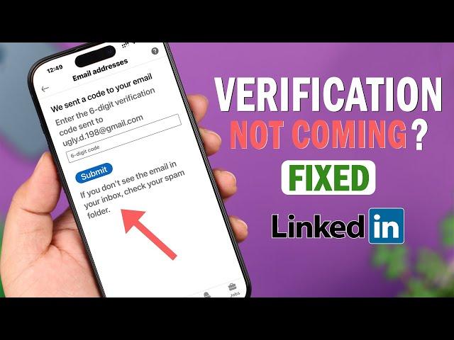 How To Fix- LinkedIn Verification Code Not Received!