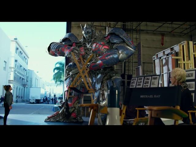 Transformers: The Last Knight - Optimus Prime On Set 'Angry Prime'