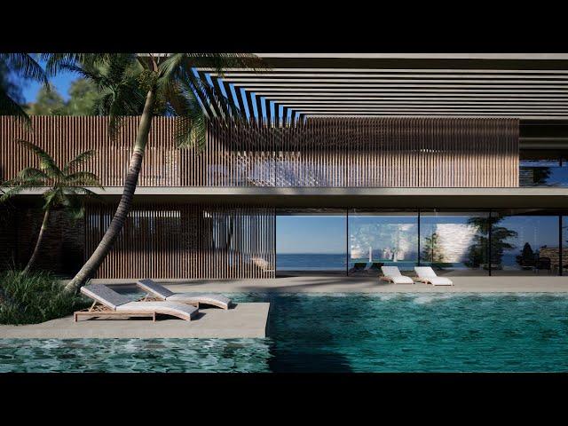 D5 Render Archviz Animation by YEDIKULEARCHITECTS , Infinity House