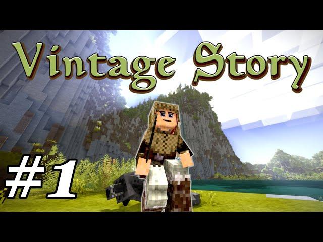 VINTAGE STORY Episode 1 - Surviving the First Night