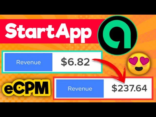 Earn $20 with StartApp ads Easily StartApp ads earning | Low ecpm Increase Your eCPM | #startapp