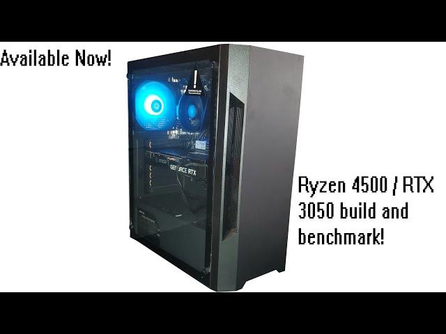 Ryzen 4500 RTX 3050 Build and Benchmark