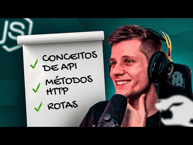 Conceitos de API, métodos HTTP e rotas no Node.js com Fastify