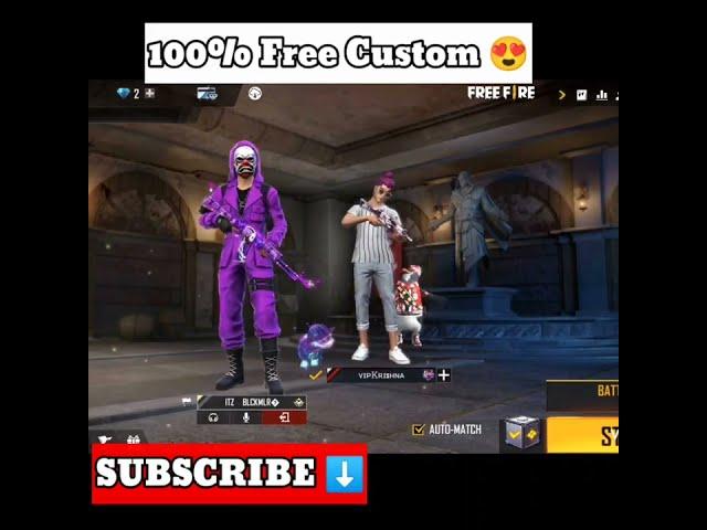 How to get free Custom room card in free fire  Unlimited Custom Card In Free Fire 100% Sure #shorts