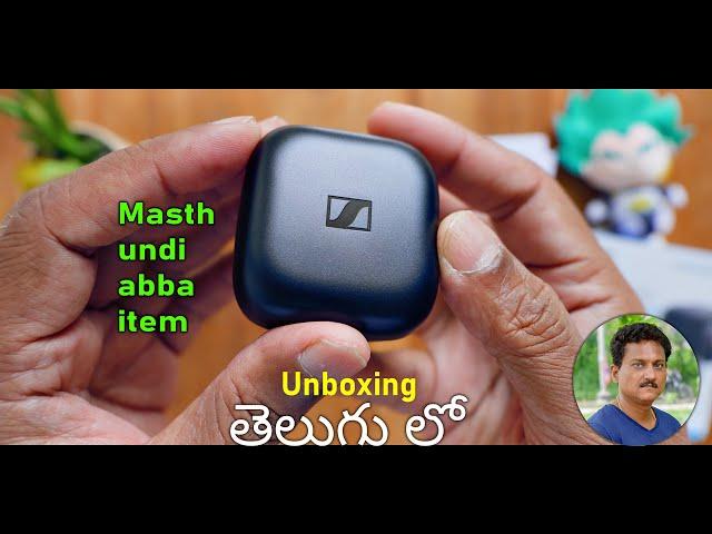 Sennheiser Accentum True Wireless Earbuds  Unboxing in Telugu...