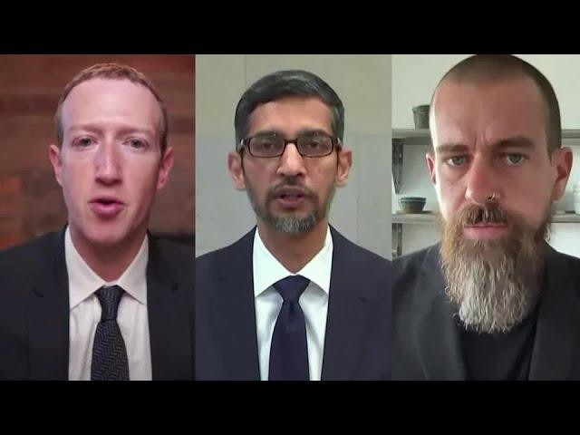 Tech CEOs grilled by lawmakers on misinformation