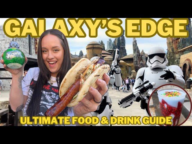 Star Wars Galaxy's Edge ULTIMATE Foodie Guide | Disney World 2024!