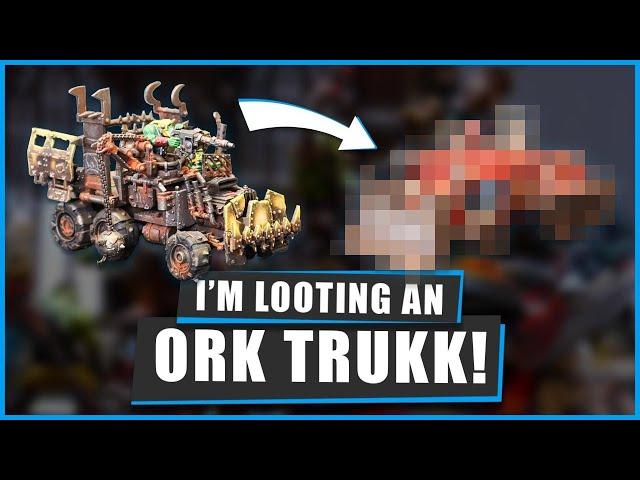 It's Time to Loot and Convert a Trukk for our Orks    |  How to Convert Warhammer 40k #orks