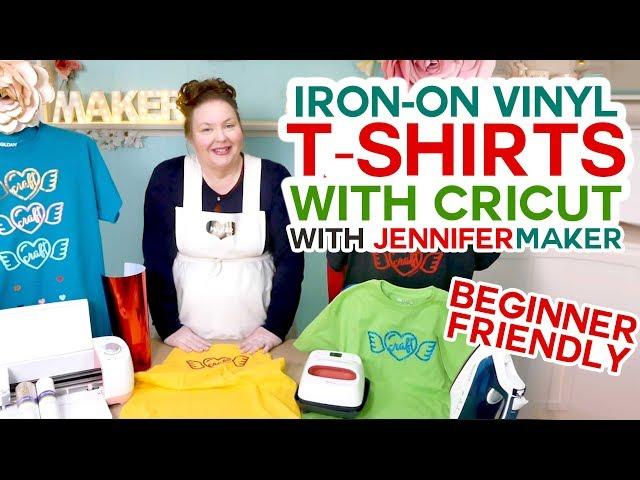 Cricut Iron-On T-Shirt Tutorial - Beginner Friendly!