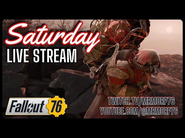 Saturday Fallout 76 Livestream! Treasure Hunter Time!