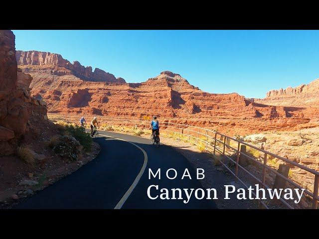 Biking Utah:  The Captivating Moab Canyon Pathway