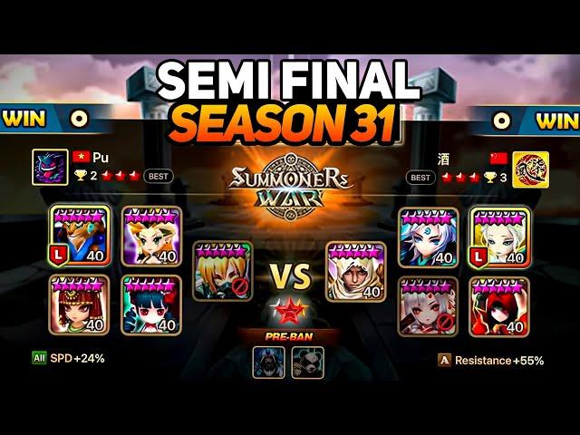 LEST vs PU (BO5). Legend Tournament Season 31 Semi Final in Summoners War