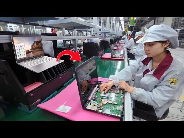 देखिए फ़ैक्ट्री मैं कैसे बनता है  Laptop || HOW  LAPTOPS ARE MADE IN FACTORY |