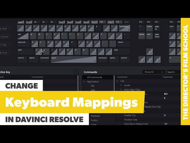 How to Change Keyboard Shortcuts in DaVinci Resolve