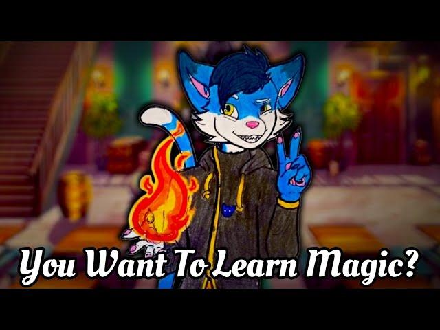 [Furry ASMR] Silly Kitty Shows You How To Use Magic!