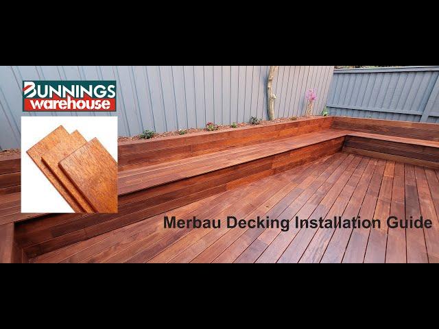 Merbau Decking Installation Guide, How to install Decking boards? How Level your back yard? garden