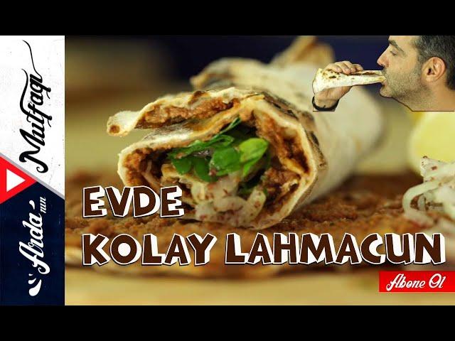 Evde Kolay Lahmacun Nasıl Yapılır? | Lahmacun Tarifi - Arda'nın Mutfağı