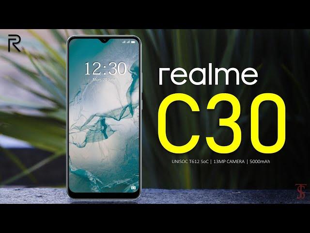 Realme C30 Price, Official Look, Design, Specifications, Camera, Features, and Sale details