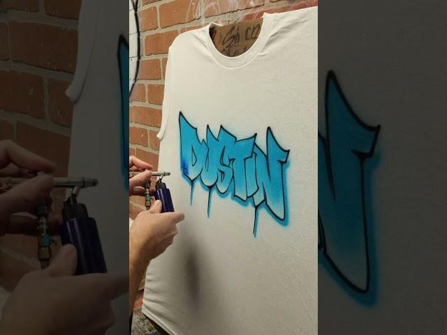 How to paint Graffiti letters; a quick thrown-together tutorial