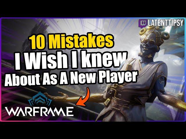 10 Mistakes I Wish I Knew as a Beginner In Warframe | Beginners guide