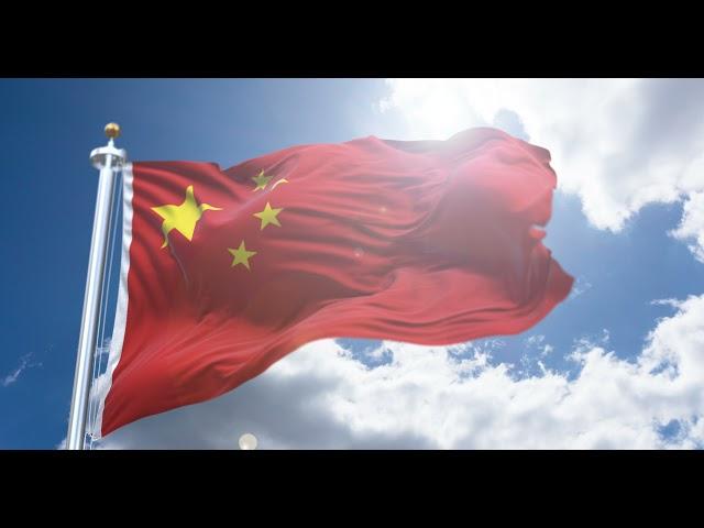 Waving Flag of China - Free 4k Footage