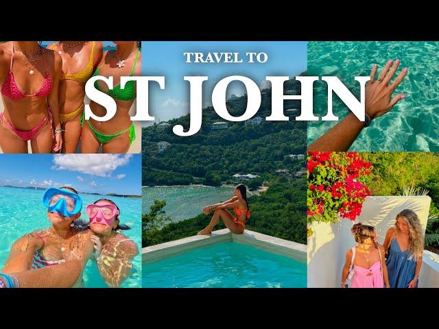 st john spring break vlog: *girls trip*