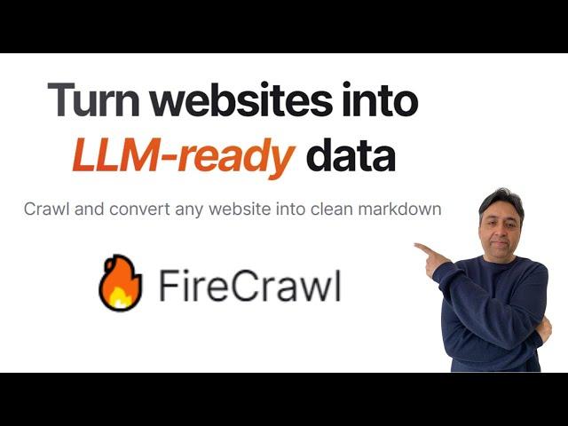 How to Convert Websites into LLM Ready Data