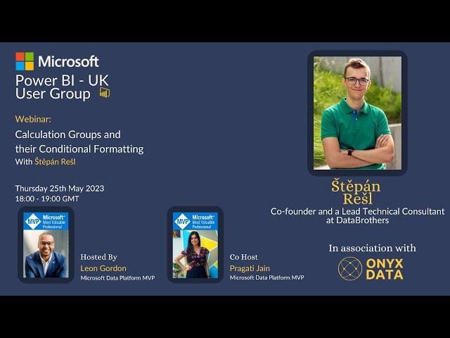Calculation Groups and their Conditional Formatting with Štěpán Rešl