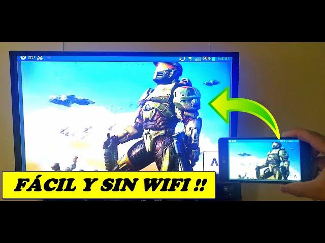 Connect your cell phone to your TV, .. WITHOUT WIFI !!