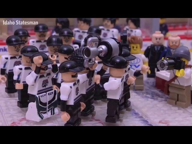 Watch the Idaho Steelheads win a Kelly Cup title - in Legos