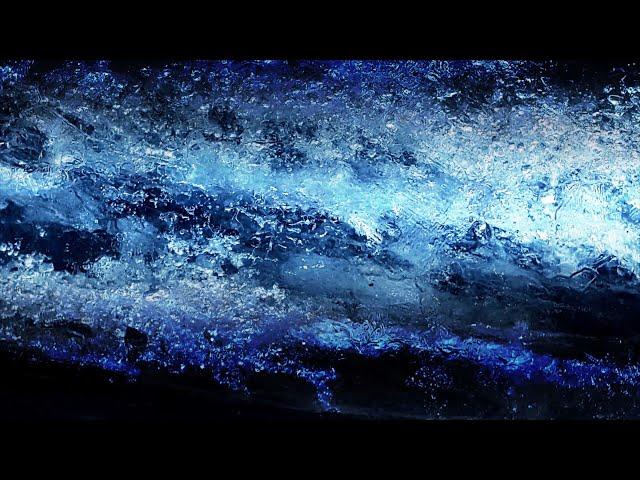 Dark Frozen Ice Overlay Background Video Effects HD