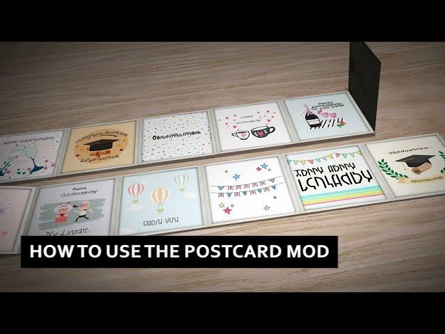 Sims 4 Postcard Mod - How to Use Tutorial