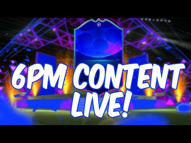 FIFA 22 LIVE 6PM CONTENT STREAM! LIVE TOTW 12 TODAY!! NEW LOADING SCREEN TODAY?!?!