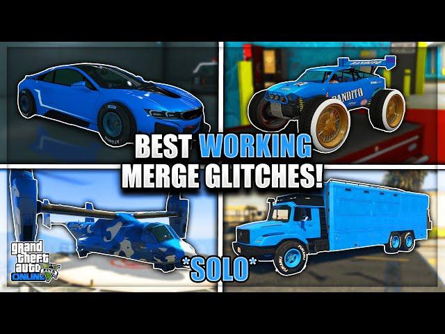 *SOLO* GTA 5 BEST WORKING CAR MERGE GLITCHES AFTER PATCH 1.69! F1/BENNY'S MERGE GLITCH! GTA ONLINE