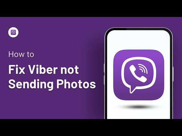 How To Fix Viber Not Sending Pictures! (2024) Fix Not Sending Photo/Image