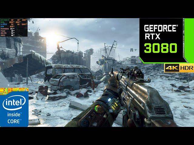 Metro Exodus : RTX 3080 10GB | Ultra Graphics ( 4K RTX ON / DLSS ON )