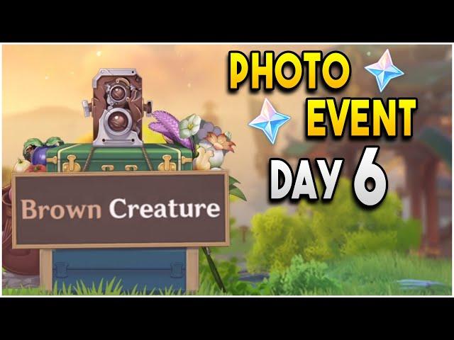 【Genshin Impact】Brown Creature Photos - Five Flushes of Fortune Day 6