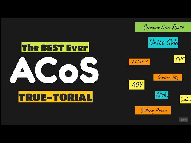  The ULTIMATE Amazon PPC ACoS Video | Reduce & Optimize Your ACoS by Thinking Like ELON Musk !