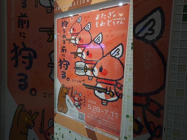 【旅日記】東京一番街:「またぎのもみじちゃん」POP UP SHOP #Shorts