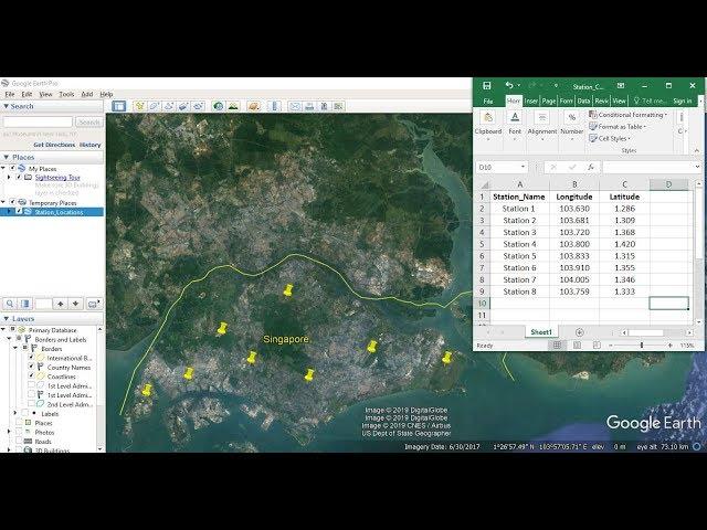 Importing Excel Coordinates to ArcMap and Plotting