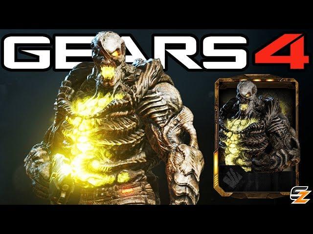 Gears of War 4 - "Lambent Drone" Character Multiplayer Gameplay! (Lambent Locust DLC)