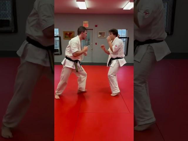 Kyokushin Karate Full Contact Sparring #shorts #short #kyokushin #karate #osu #shortvideo #sparring