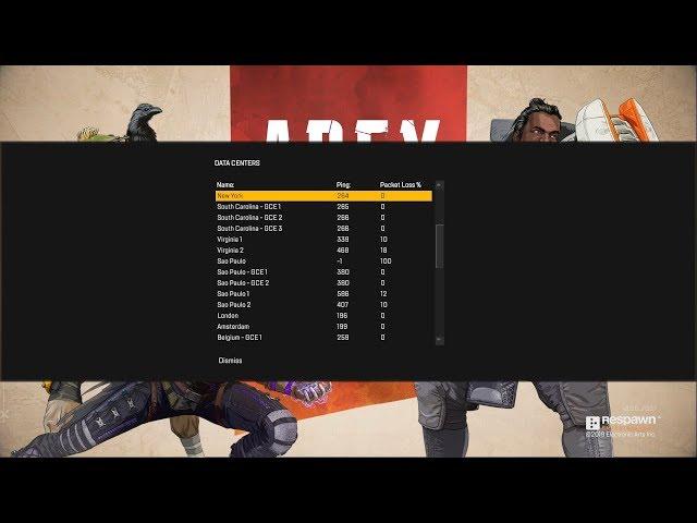 How to change server on Apex Legends 2019